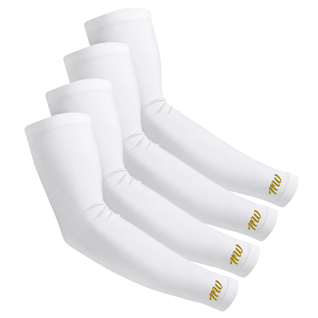 White - Compression Premium - NW - Arm Sleeve