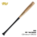 NW1 BASEBALL BAT - Black / Wood W/ Gold Logo 50/50