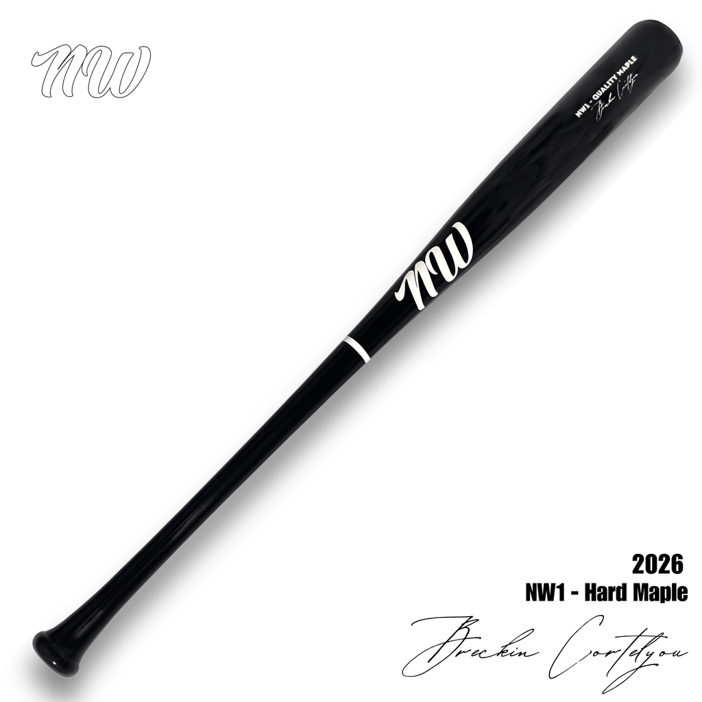 NW1 Baseball Bat - Glossy Black