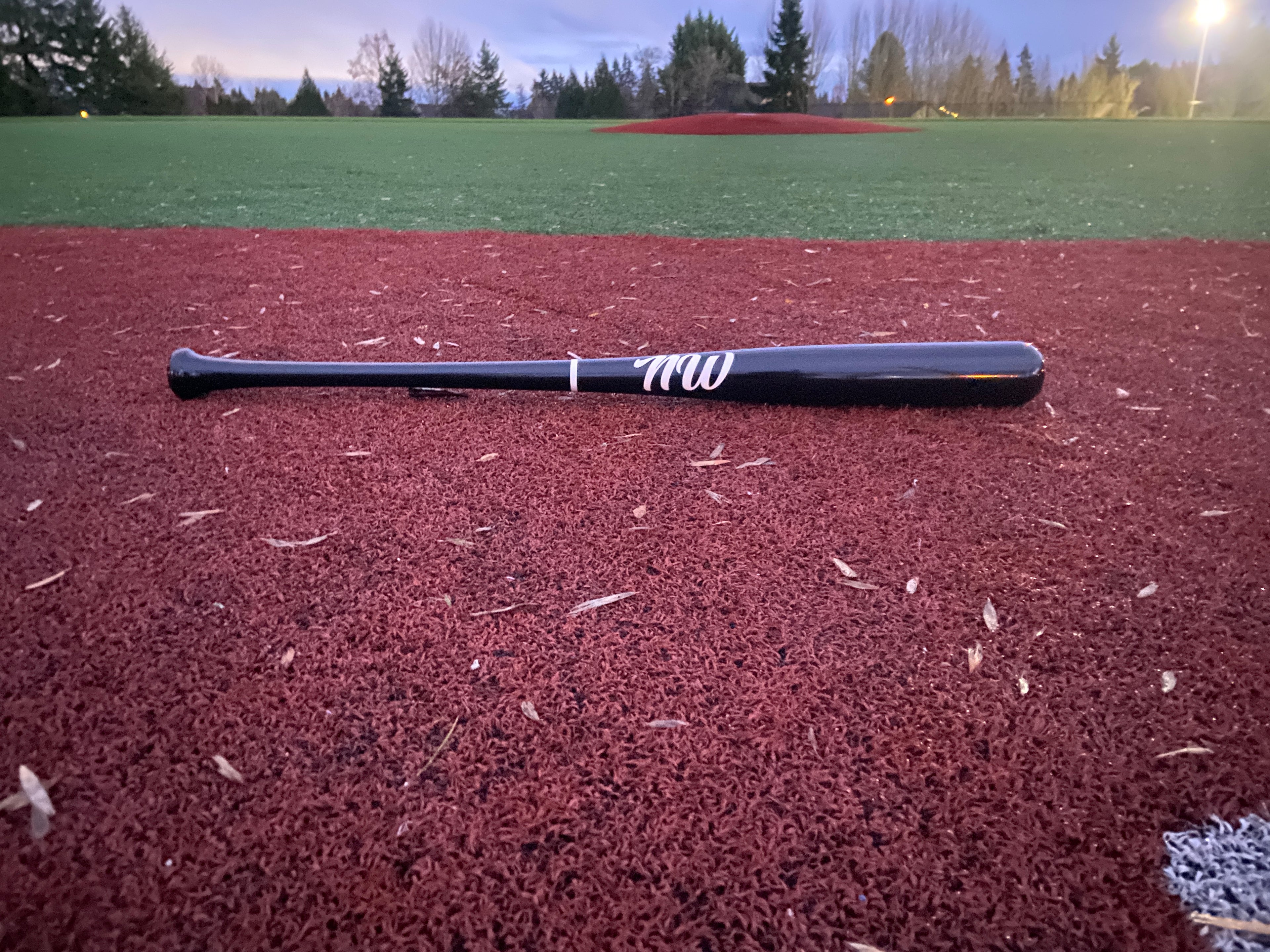 NW1 Baseball Bat - Glossy Black