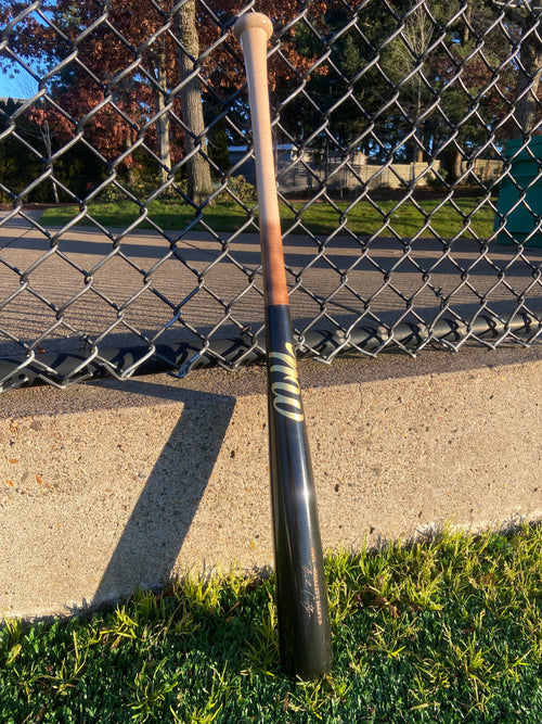 NW1 BASEBALL BAT - Black/Burned 50/50